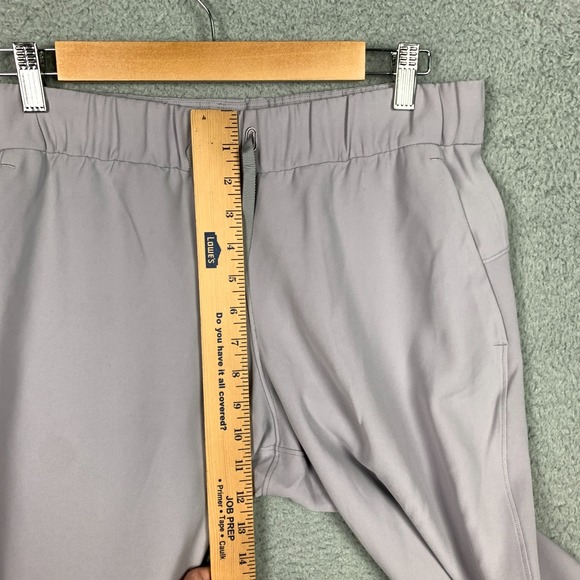 Lululemon On The Fly Jogger Women's 8 Silverscreen Drawstring Woven Travel Pants - Picture 7 of 10